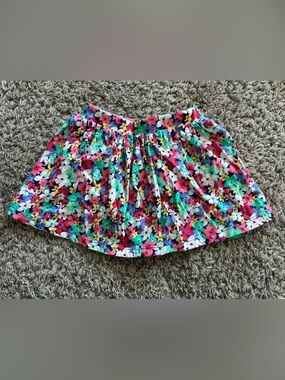 Carters Baby Girl Floral Print A-Line Skirt - Multicolor